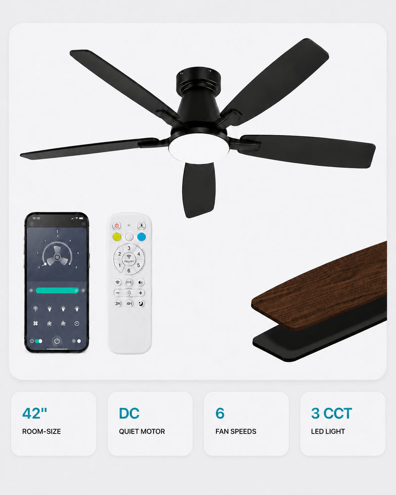 AeroGlow 42 inch fan light