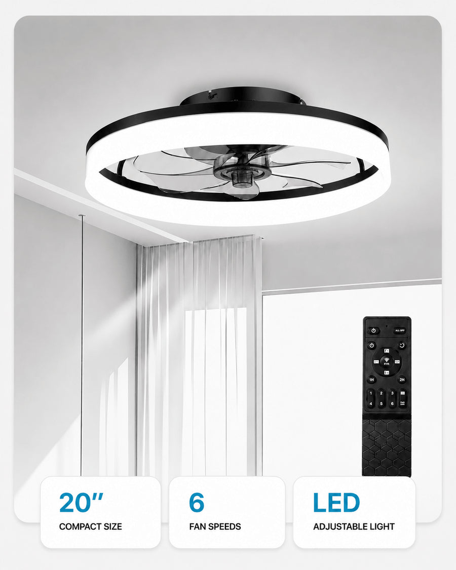 MiniGlow 20" black