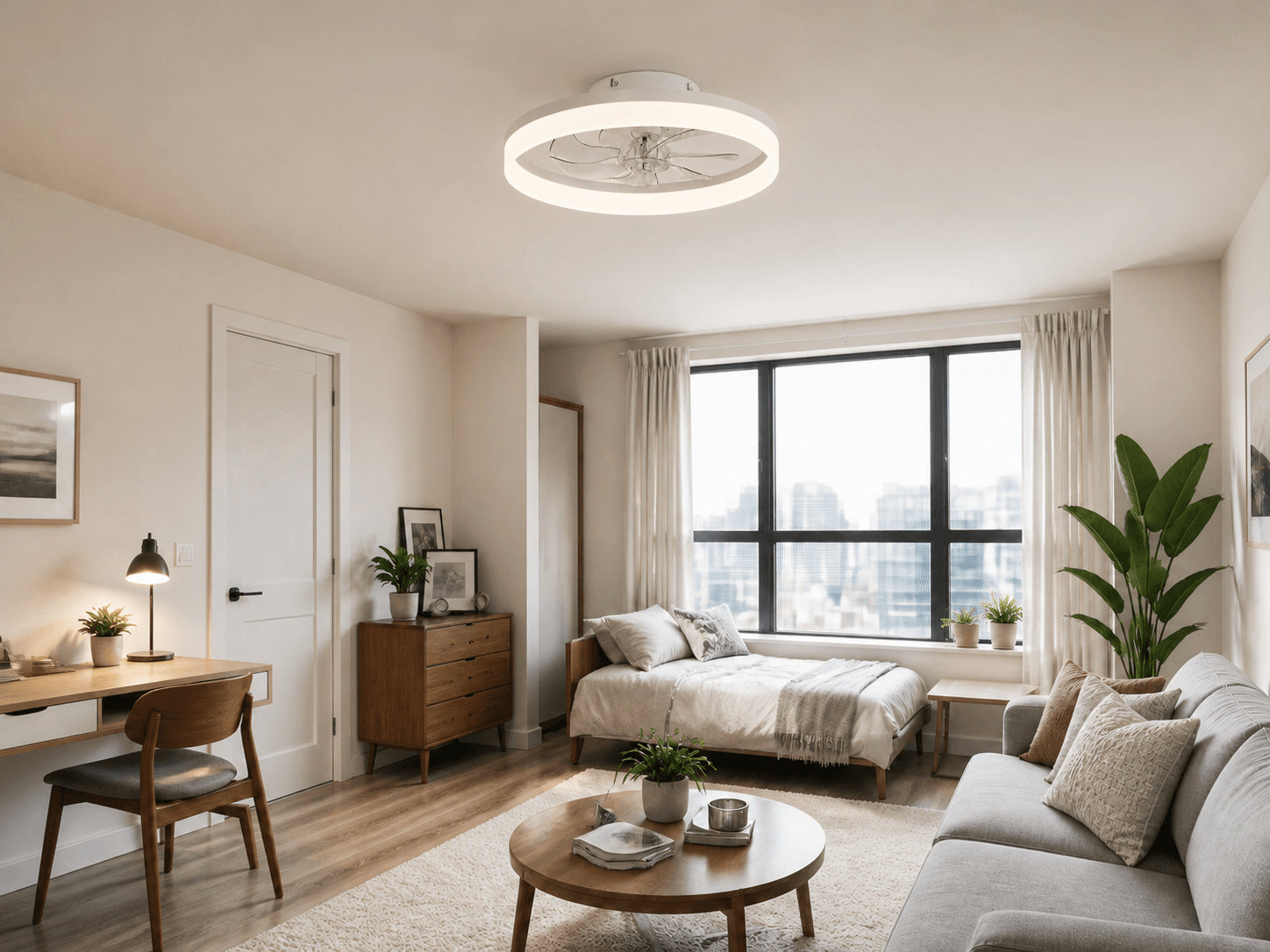 FancyMay fan light in an apartment